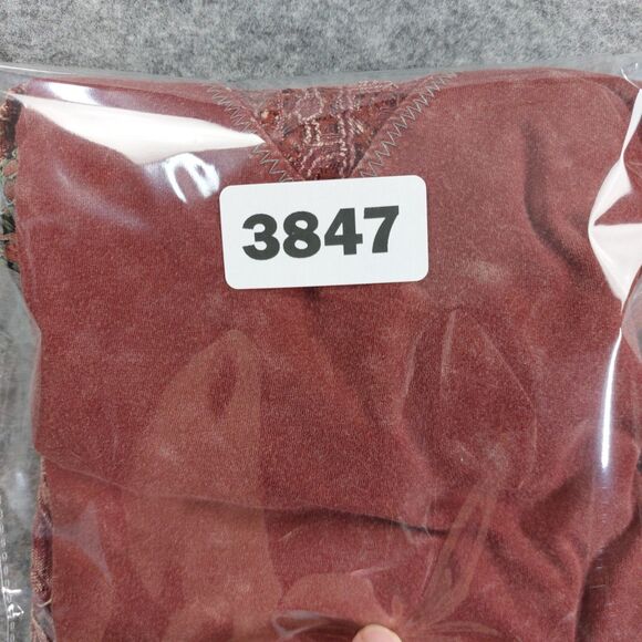 Gimmicks by BKE Boho Top Sz S Patchwork Crochet Paisley Lace Back Cutout - Picture 10 of 10